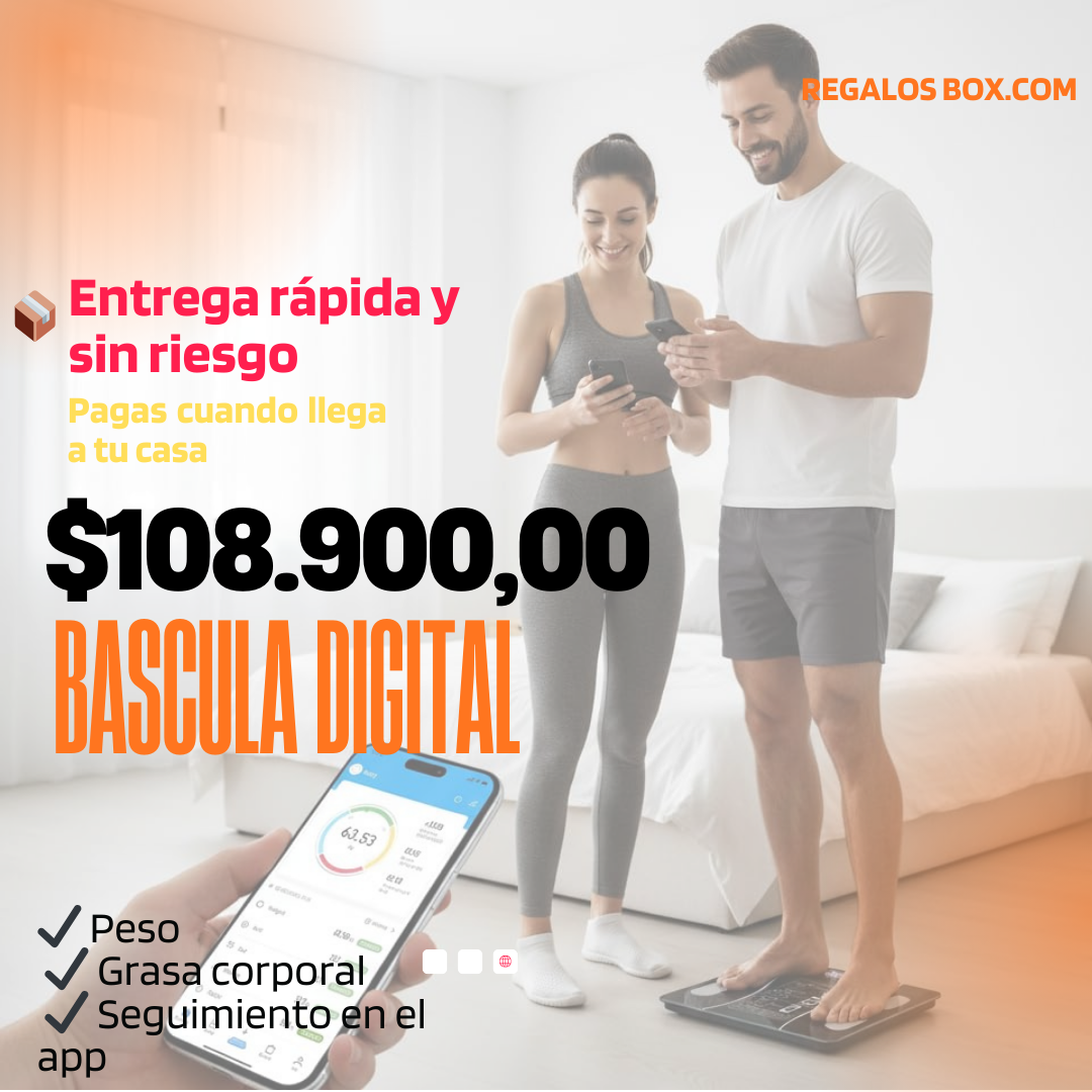 Báscula Digital Bluetooth – Mide más que peso