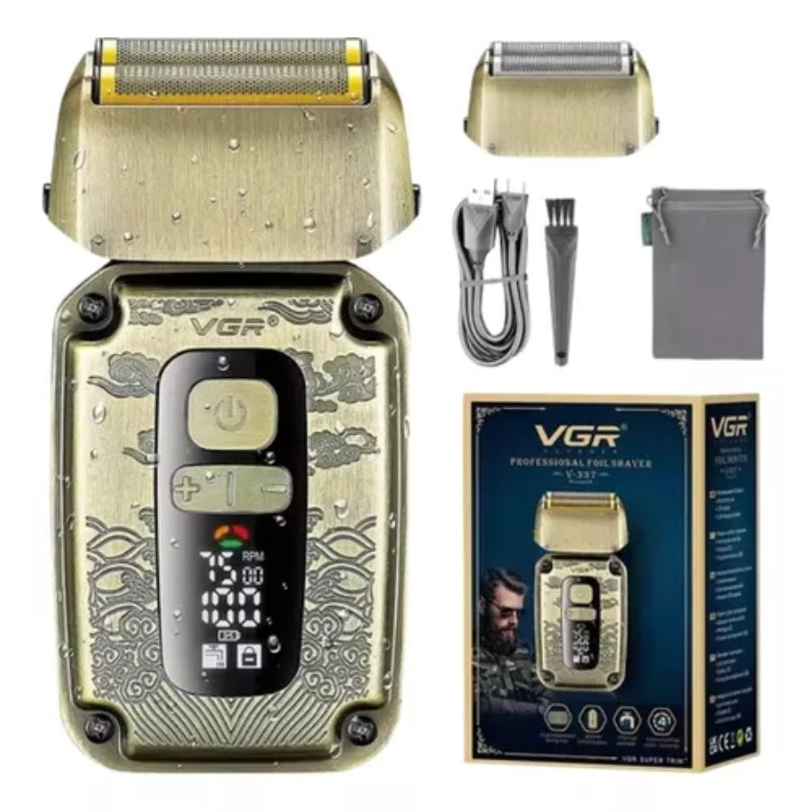 Maquina Afeitadora Barba Shaver Vgr 337