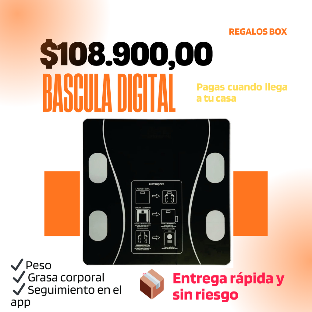 Báscula Digital Bluetooth – Mide más que peso