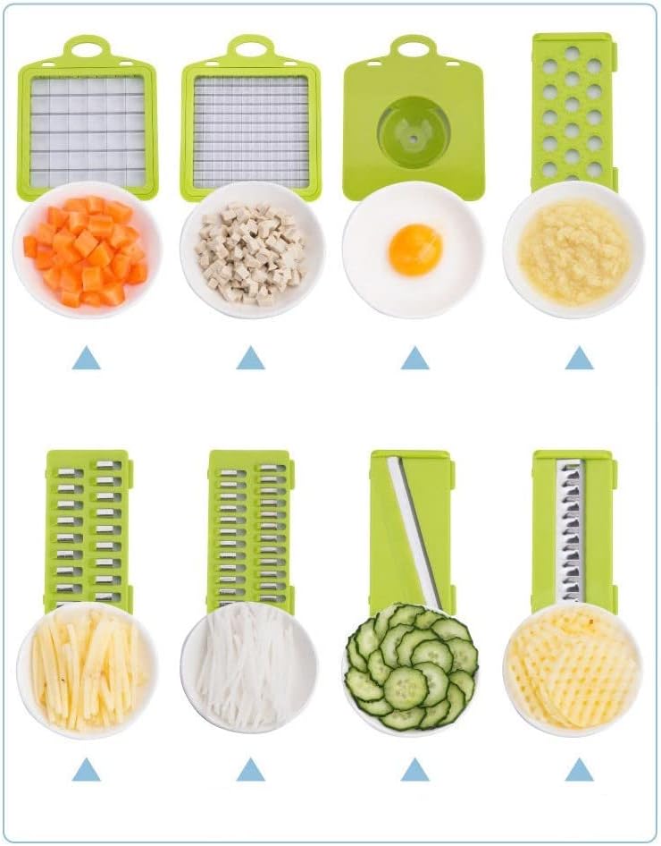 CORTADOR DE FRUTAS Y VERDURAS 14 PIEZAS