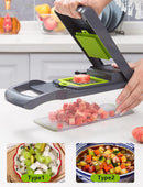 CORTADOR DE FRUTAS Y VERDURAS 14 PIEZAS