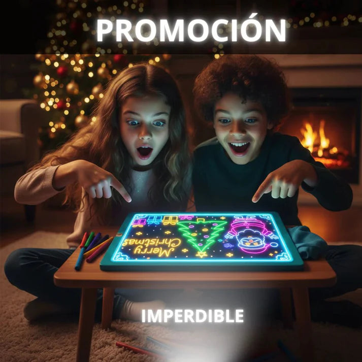 🎨 El Tablero LED Educativo que encanta a los niños.
